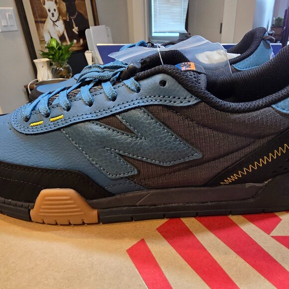 New Balance Numeric Men's 440 V2 Trail Low Terrarium Black Shoes Size 11 NEW - Picture 2 of 12